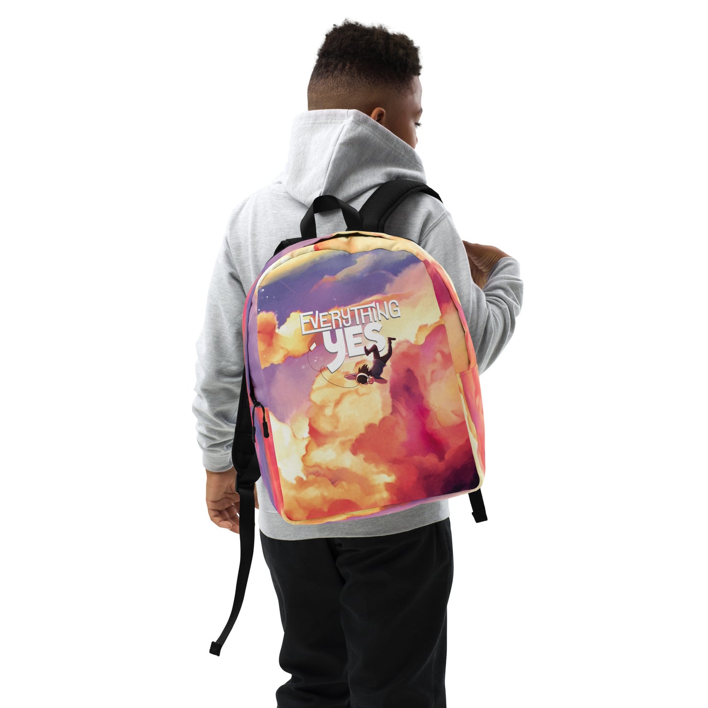 EY Full Printed Backpack