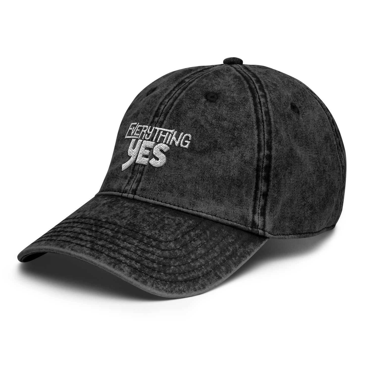 EY Embroidered Vintage Cotton Cap