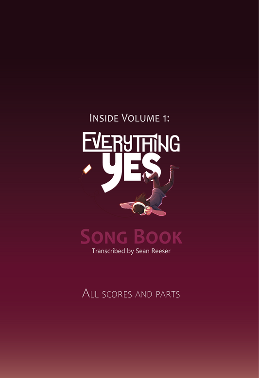 VOLUME 1 FULL SONG BOOK - Everything Yes Song Book